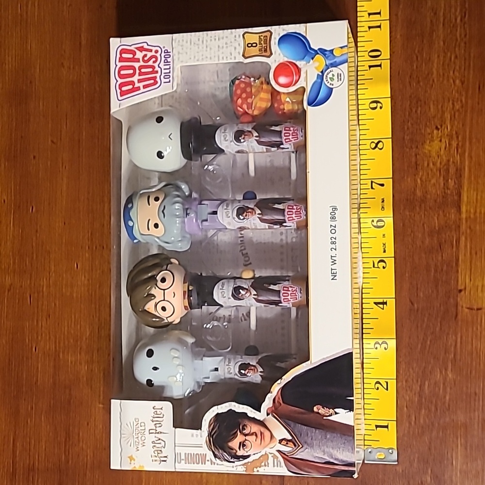 HARRY POTTER WIZARDING WORLD POP UPS‎ LOLLIPOP 4 CHARACTERS